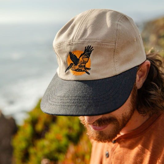 Pelican- Hemp- 100% Plastic Free- 5 Panel
