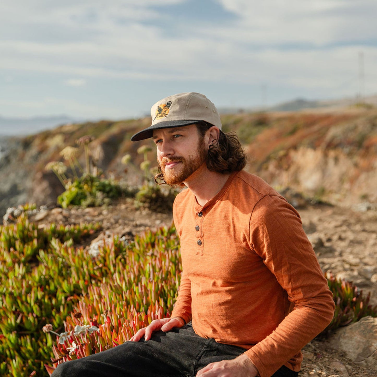 Pelican- Hemp- 100% Plastic Free- 5 Panel