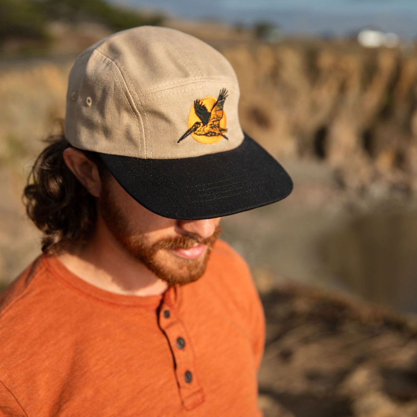 Pelican- Hemp- 100% Plastic Free- 5 Panel