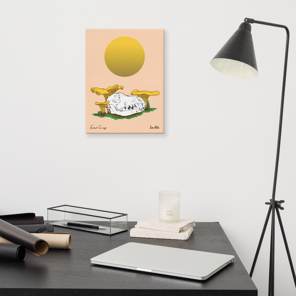 Forest Forage- Canvas Print