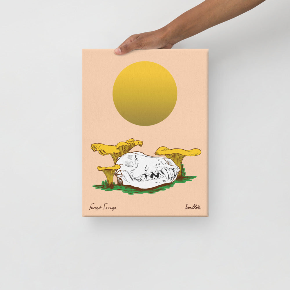 Forest Forage- Canvas Print