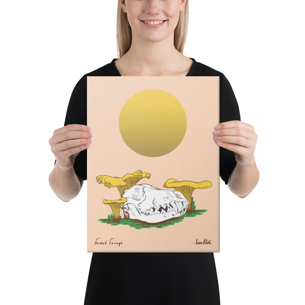 Forest Forage- Canvas Print