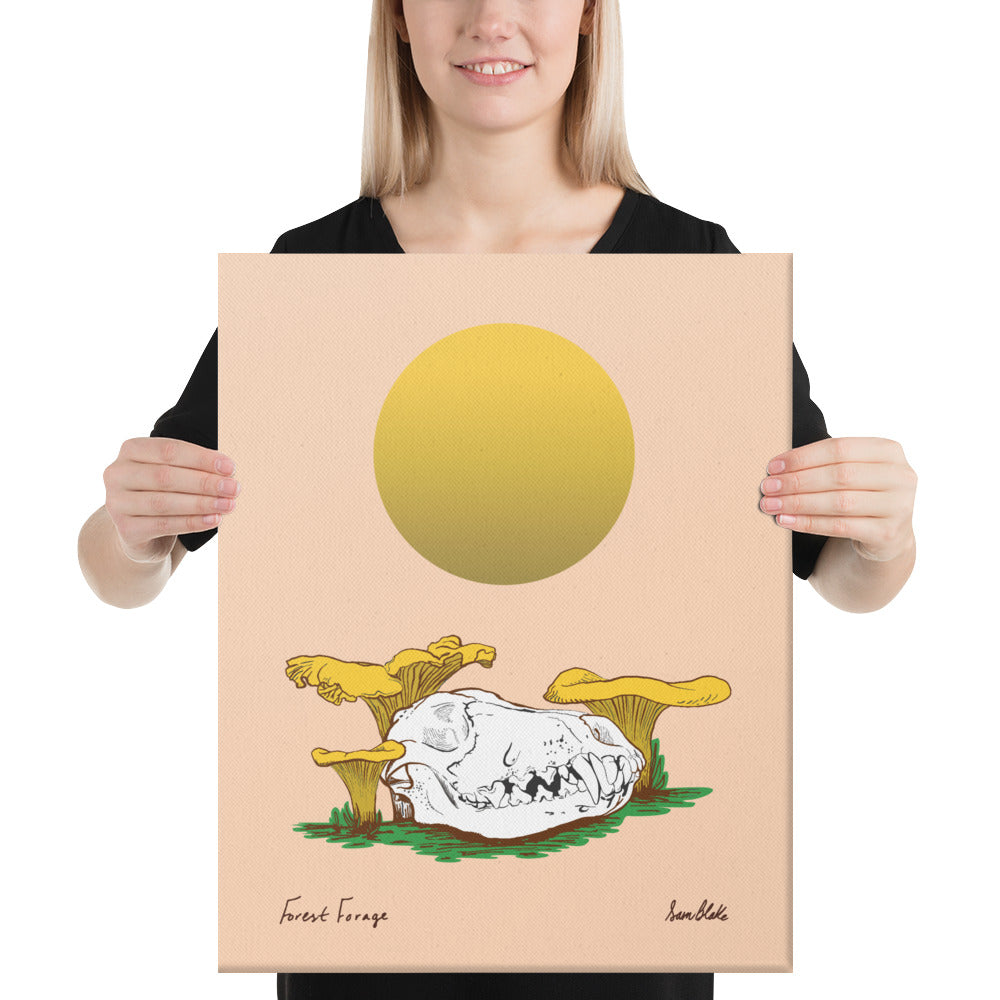 Forest Forage- Canvas Print