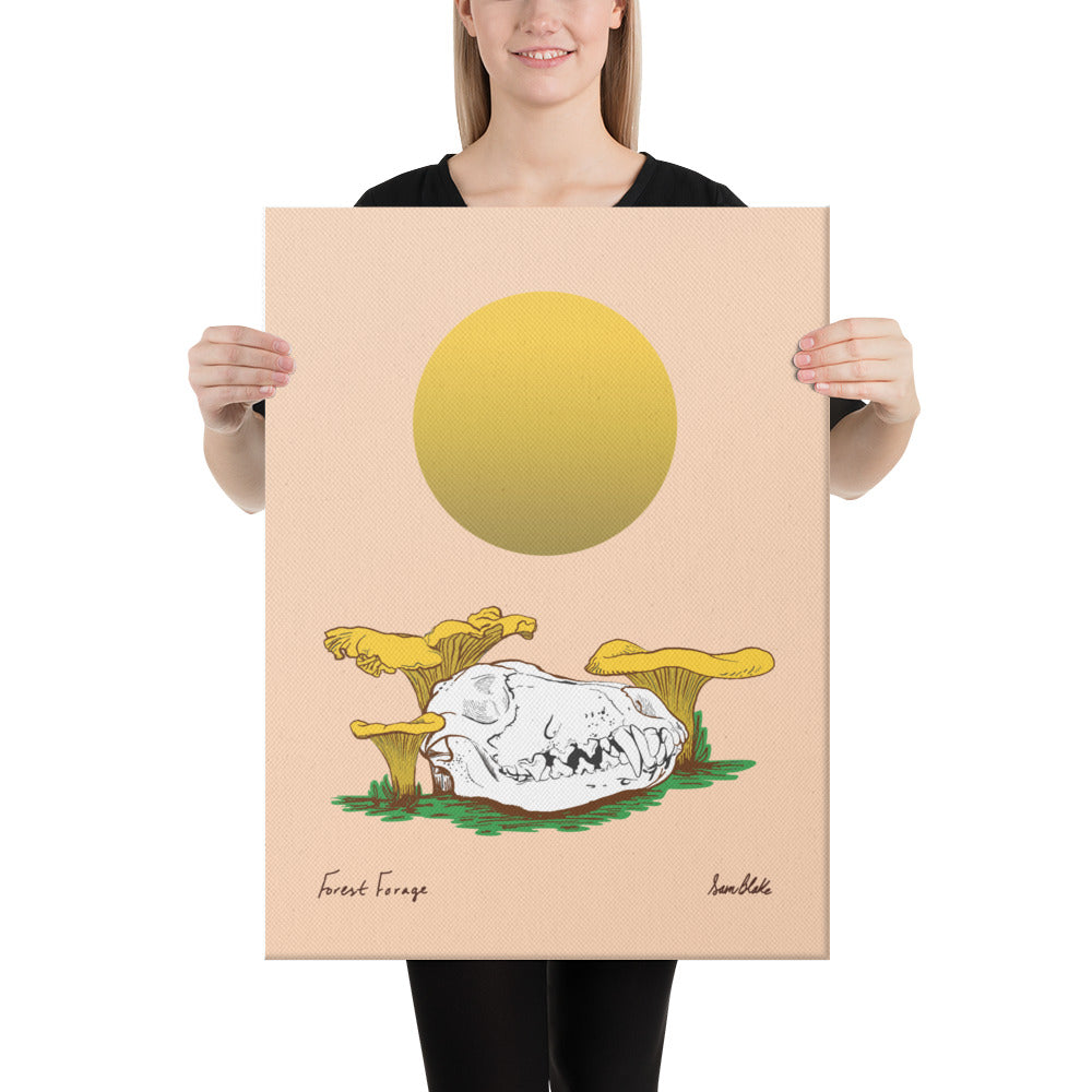 Forest Forage- Canvas Print