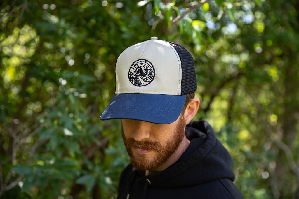 Quail Trucker- Tri Color