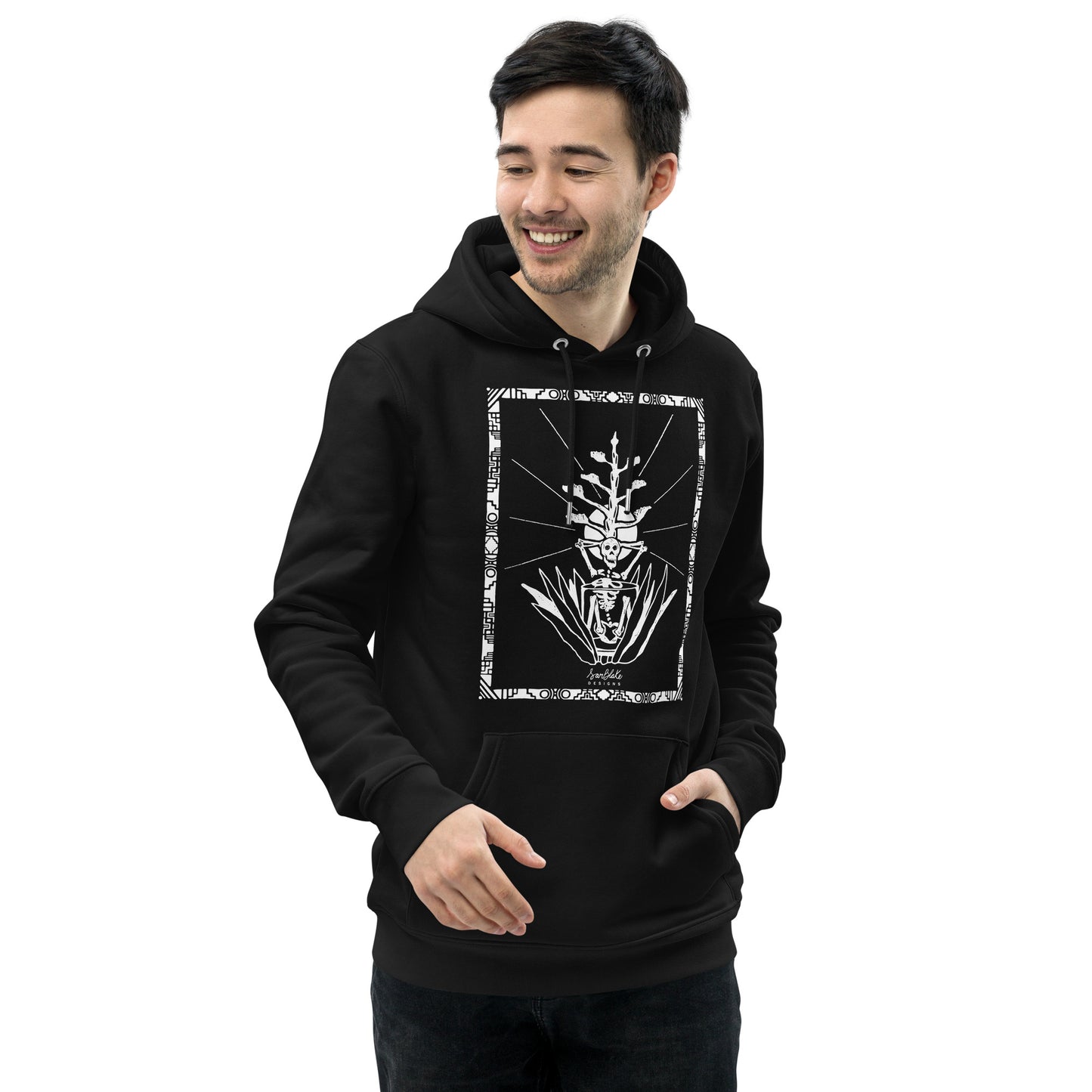 Last Sip- White- Unisex organic hoodie