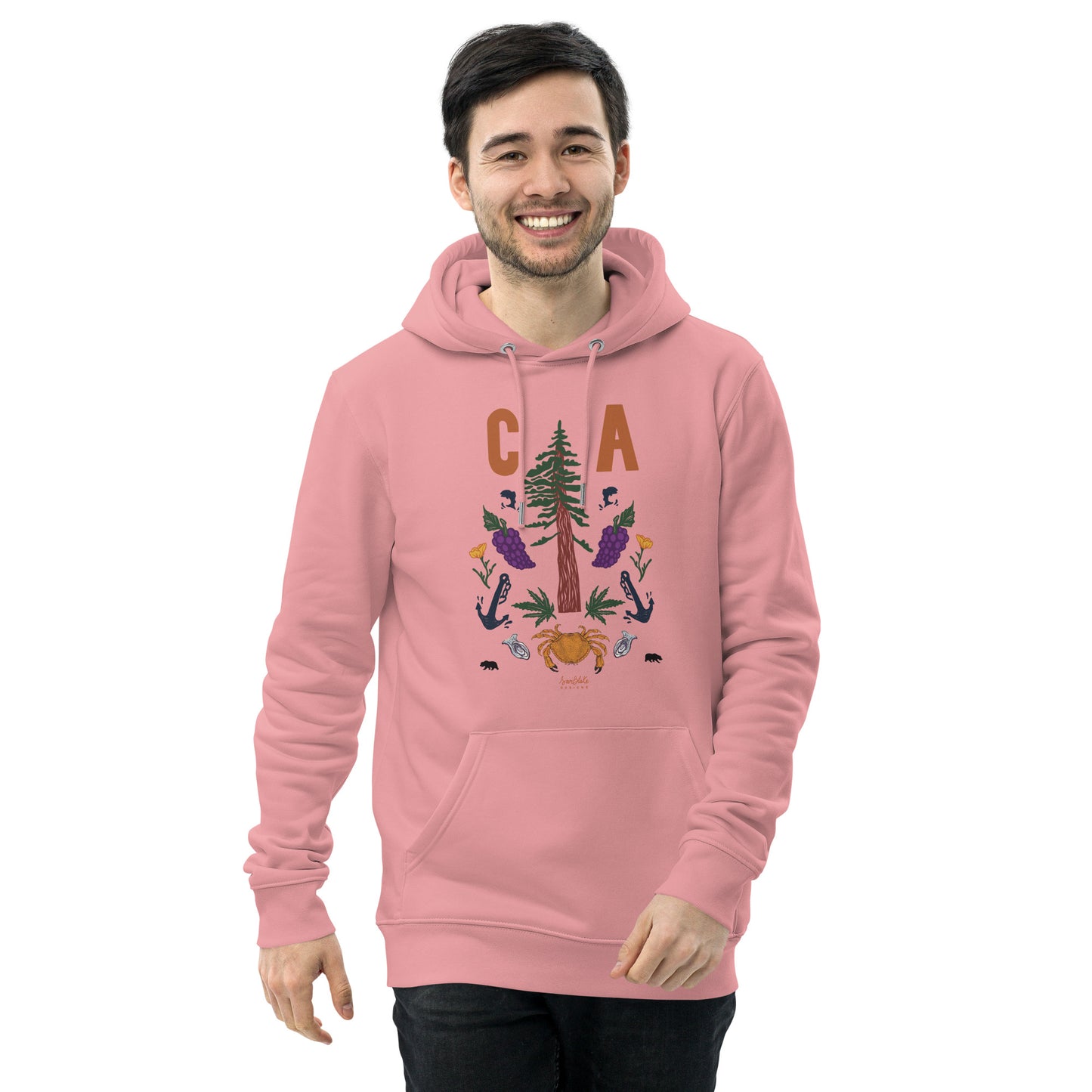 CA Icons- Unisex organic hoodie