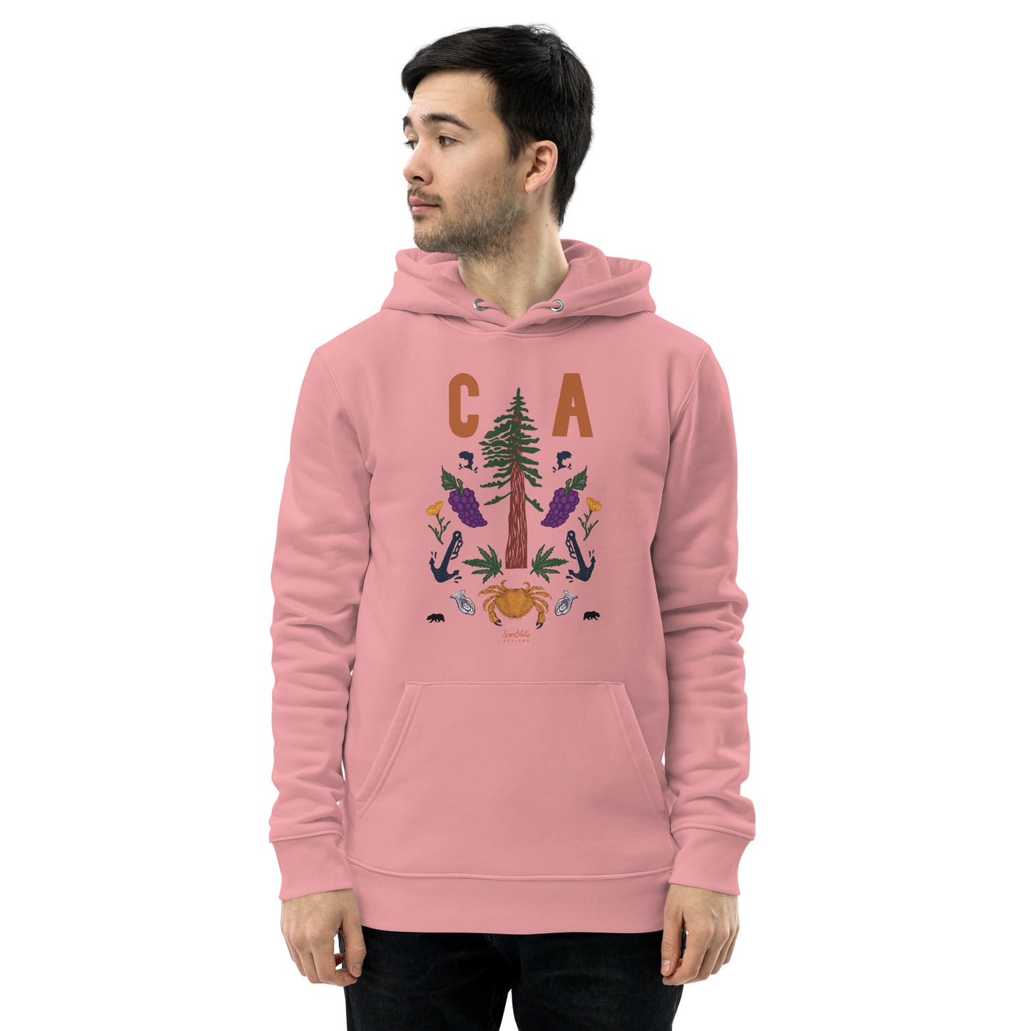 CA Icons- Unisex organic hoodie