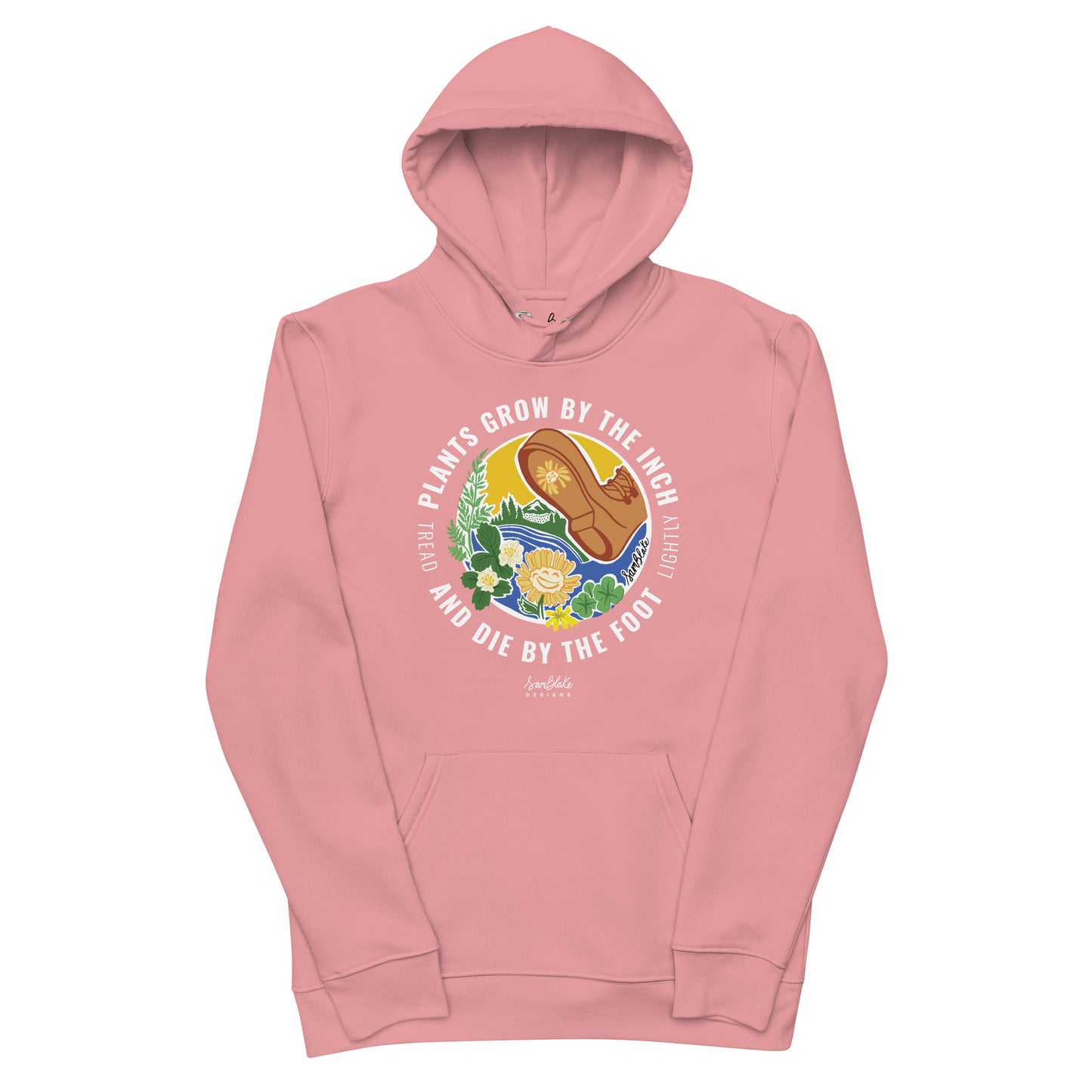 Tread Lightly- Unisex organic hoodie