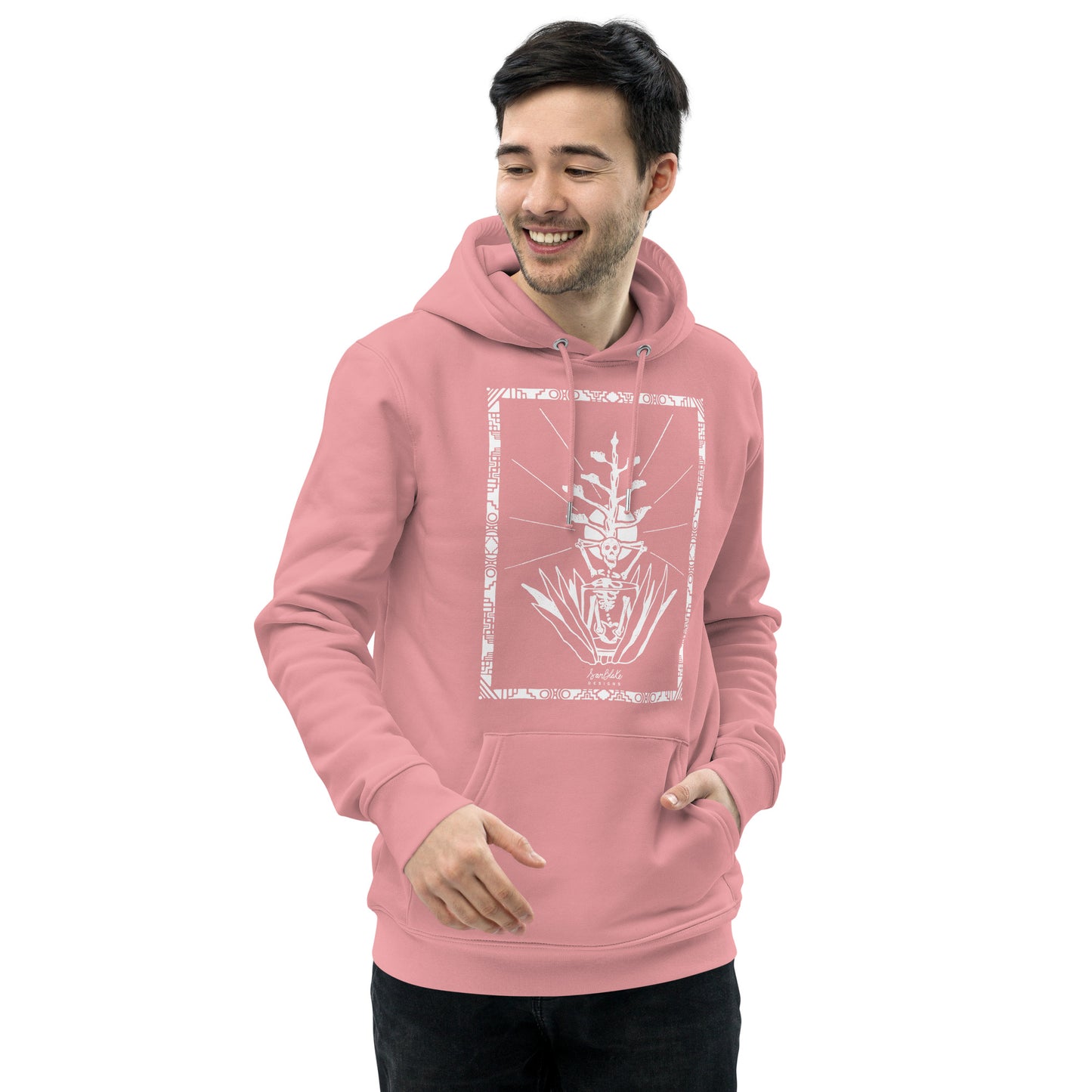Last Sip- White- Unisex organic hoodie