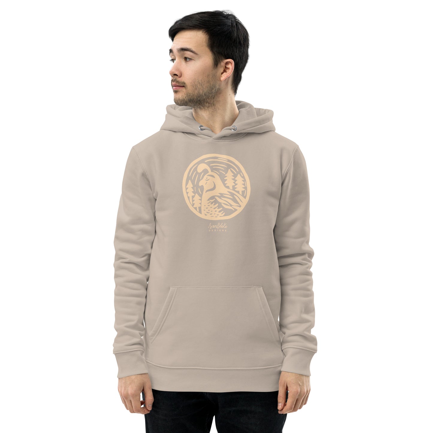 CA Quail- Unisex organic hoodie