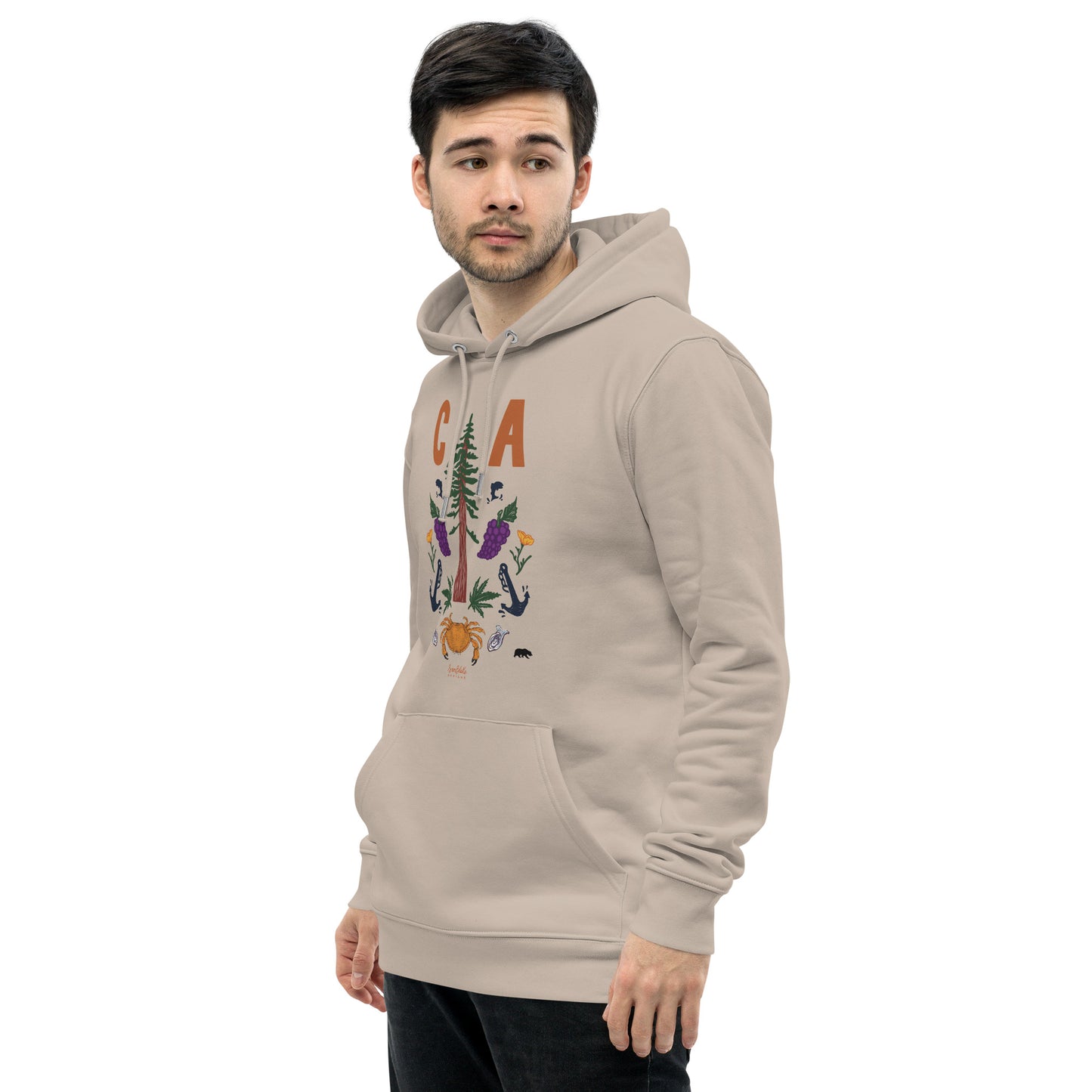 CA Icons- Unisex organic hoodie
