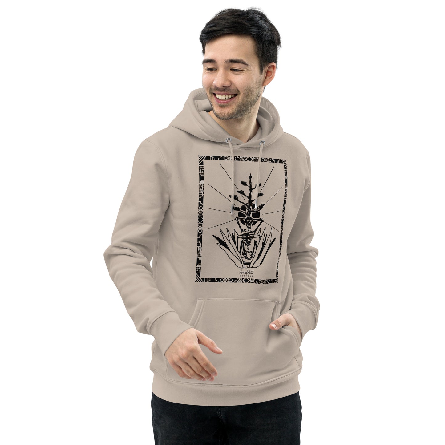 Last Sip- Black- Unisex organic hoodie
