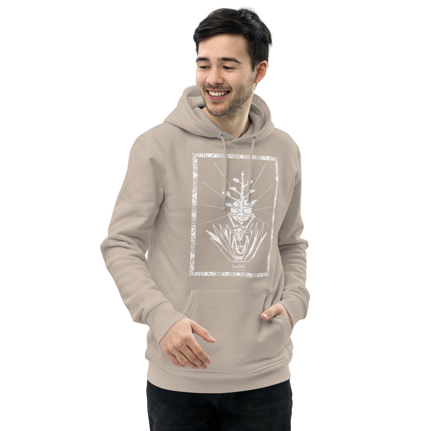 Last Sip- White- Unisex organic hoodie