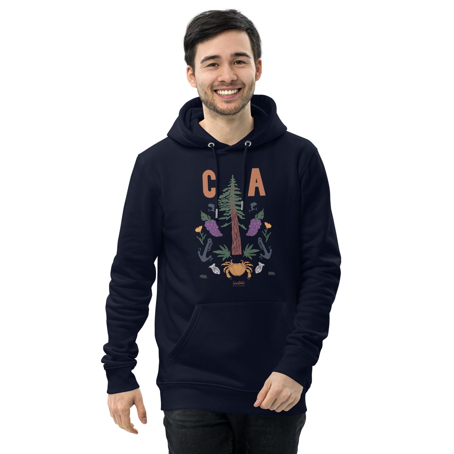 CA Icons- Unisex organic hoodie