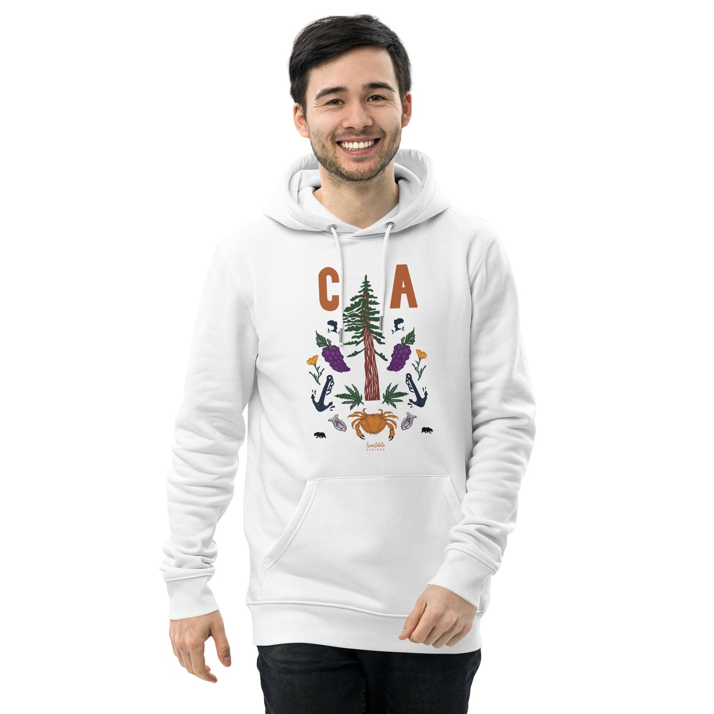 CA Icons- Unisex organic hoodie