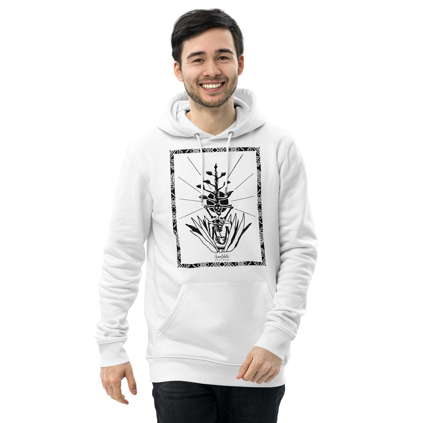 Last Sip- Black- Unisex organic hoodie