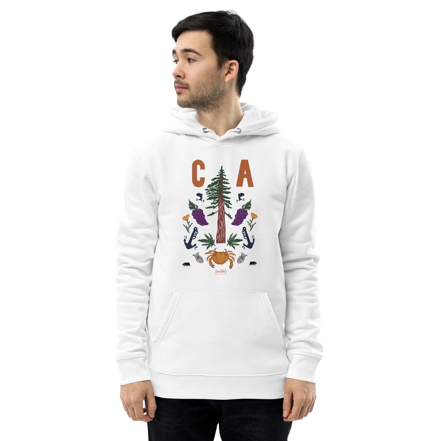 CA Icons- Unisex organic hoodie
