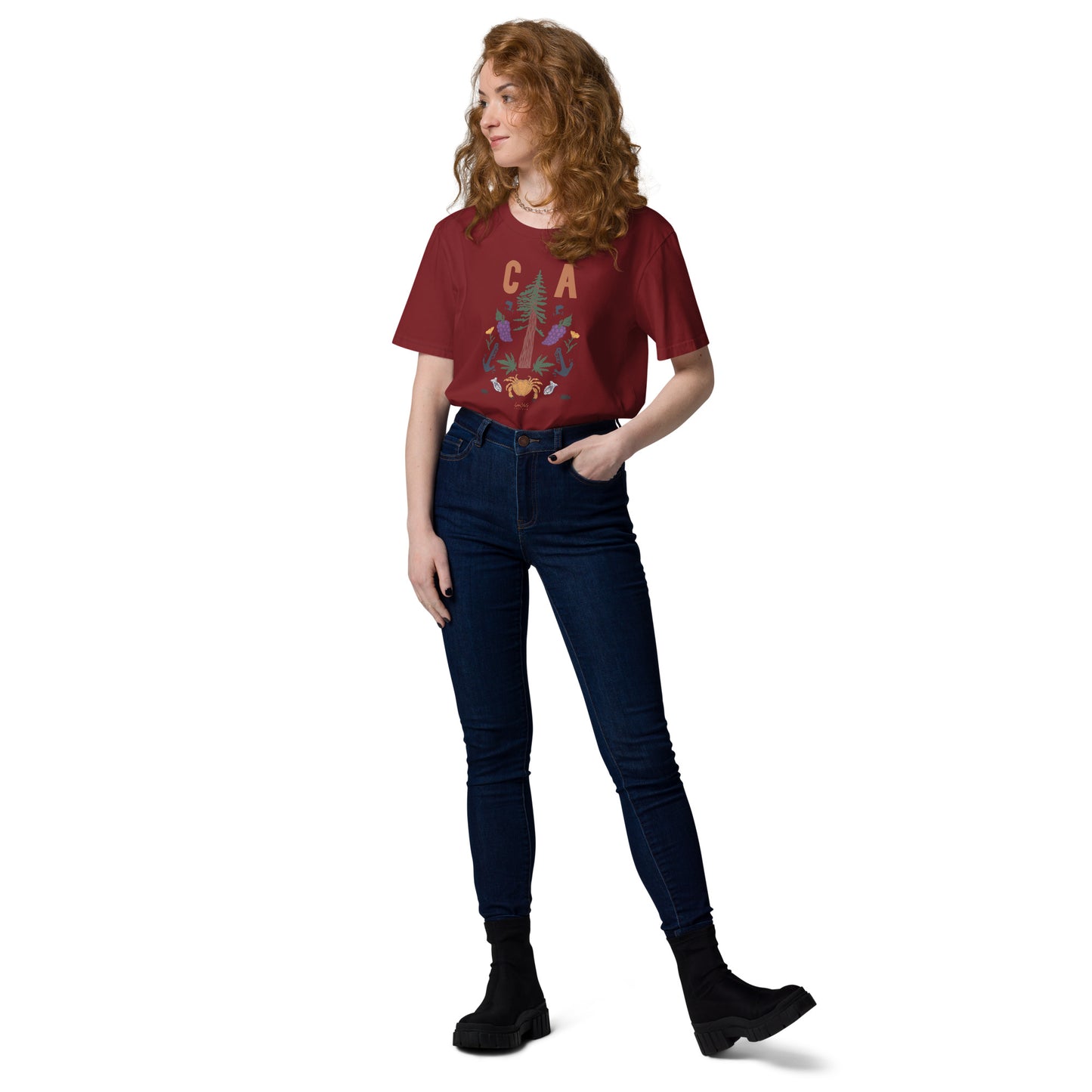 CA Icons- Unisex organic cotton t-shirt