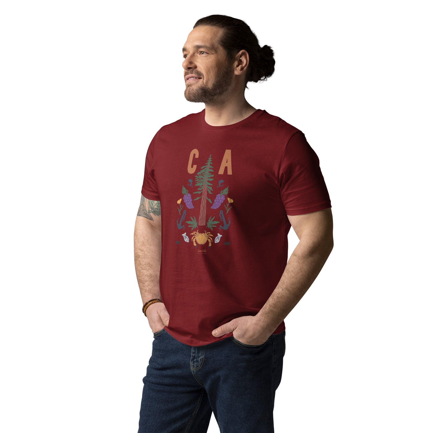CA Icons- Unisex organic cotton t-shirt