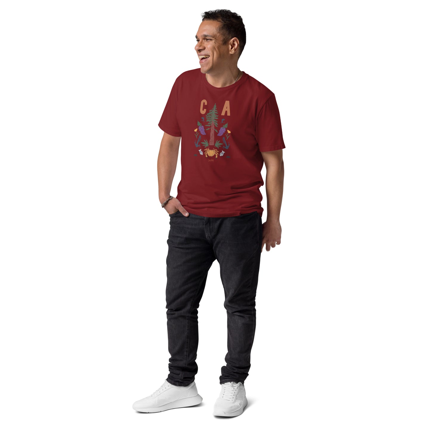 CA Icons- Unisex organic cotton t-shirt