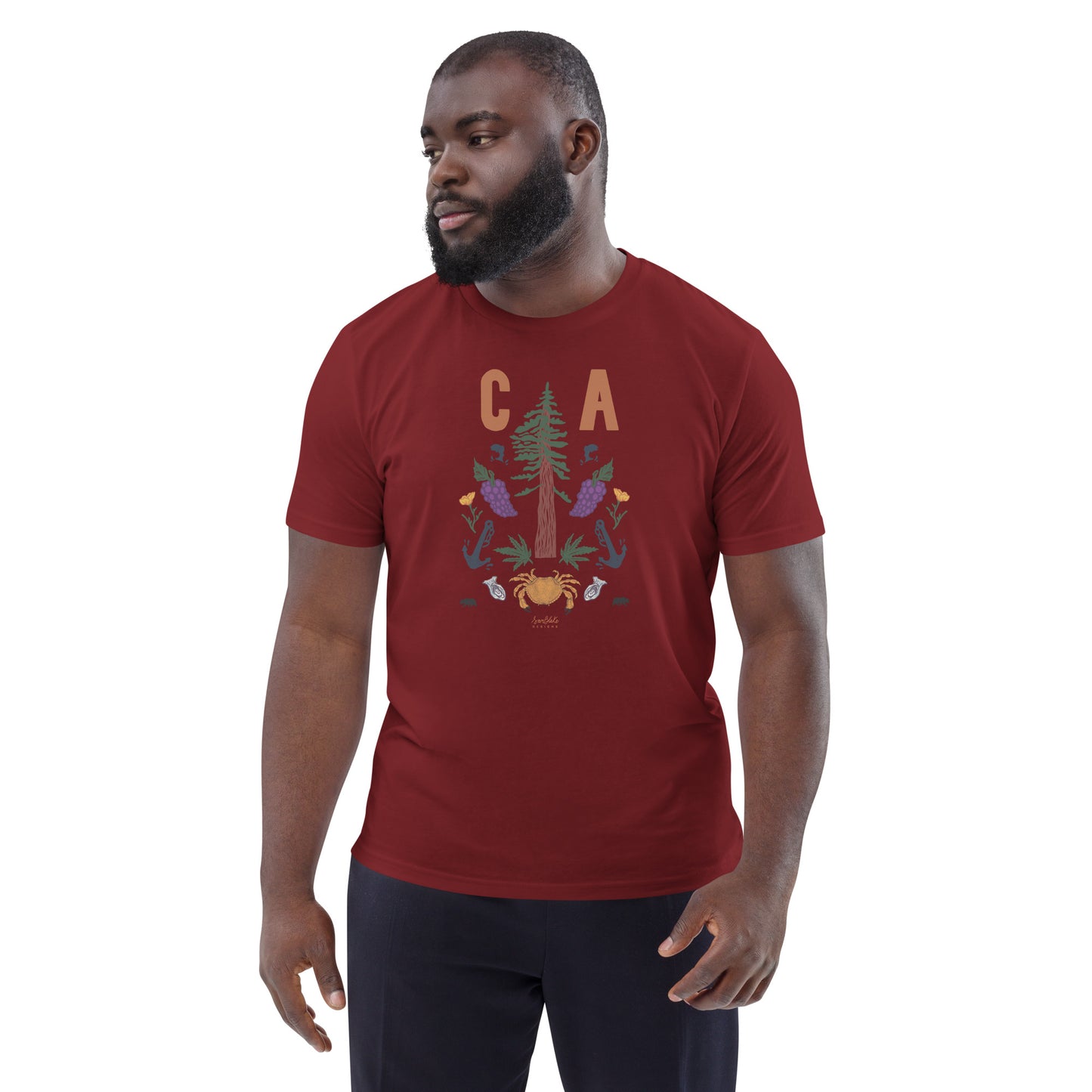 CA Icons- Unisex organic cotton t-shirt