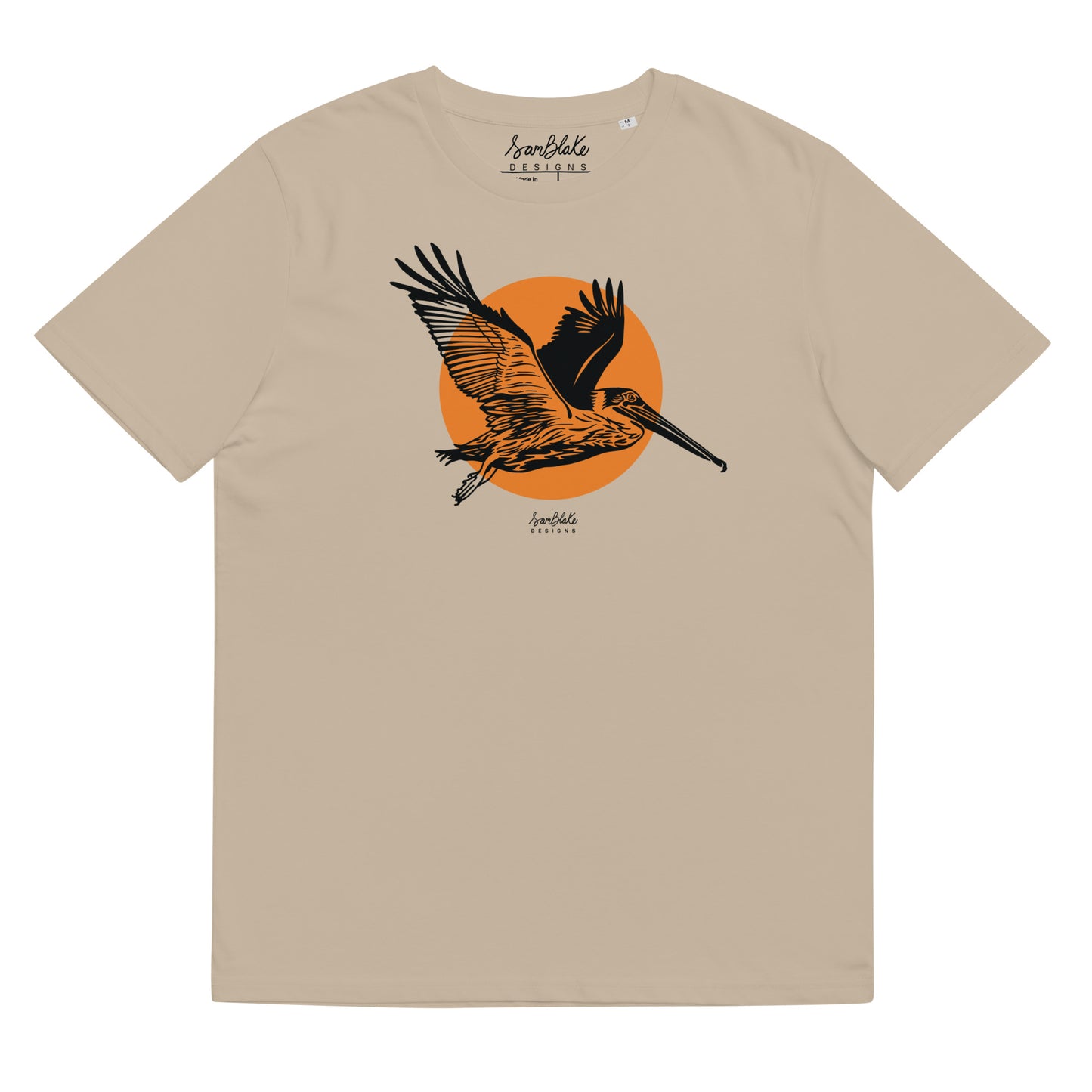 Pelican 1- Unisex organic cotton t-shirt