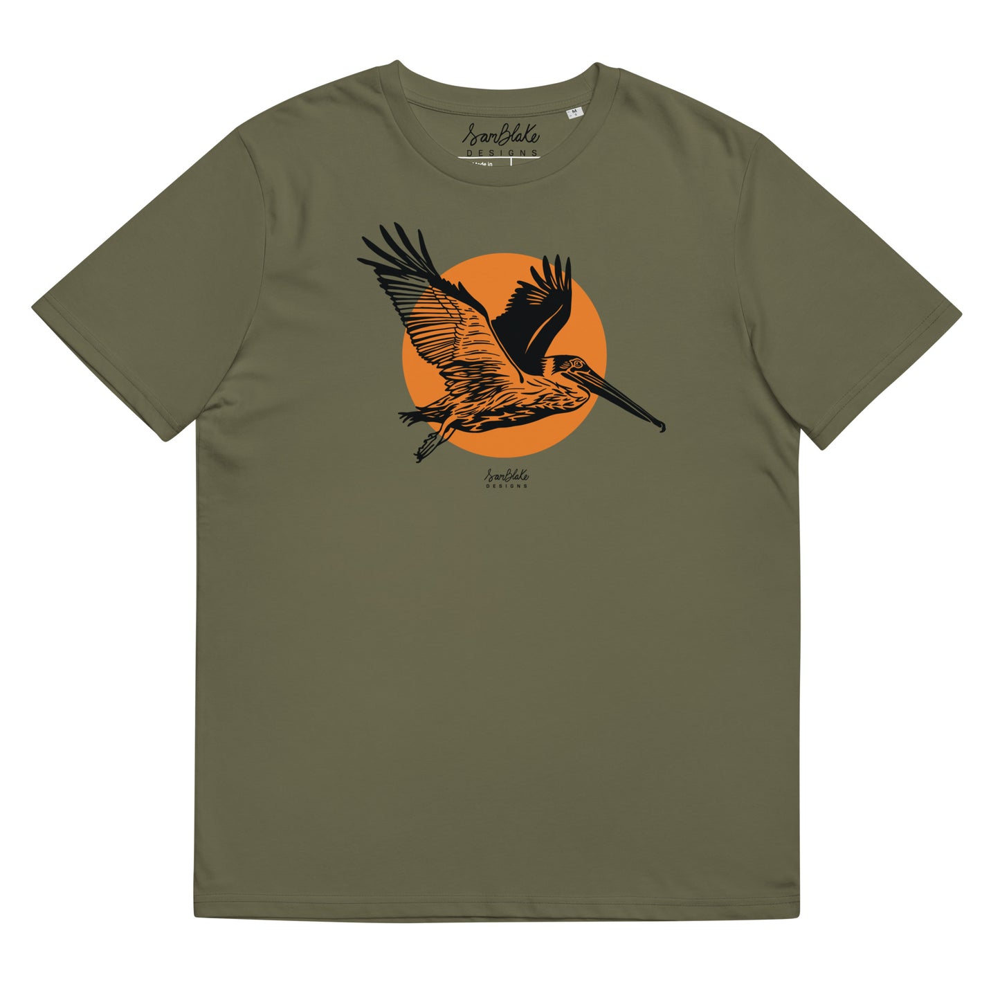 Pelican 1- Unisex organic cotton t-shirt