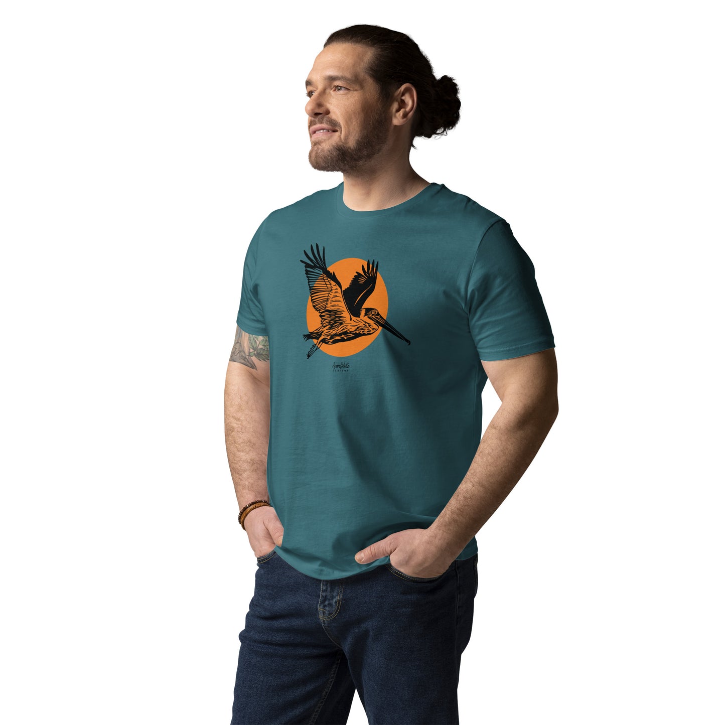 Pelican 1- Unisex organic cotton t-shirt