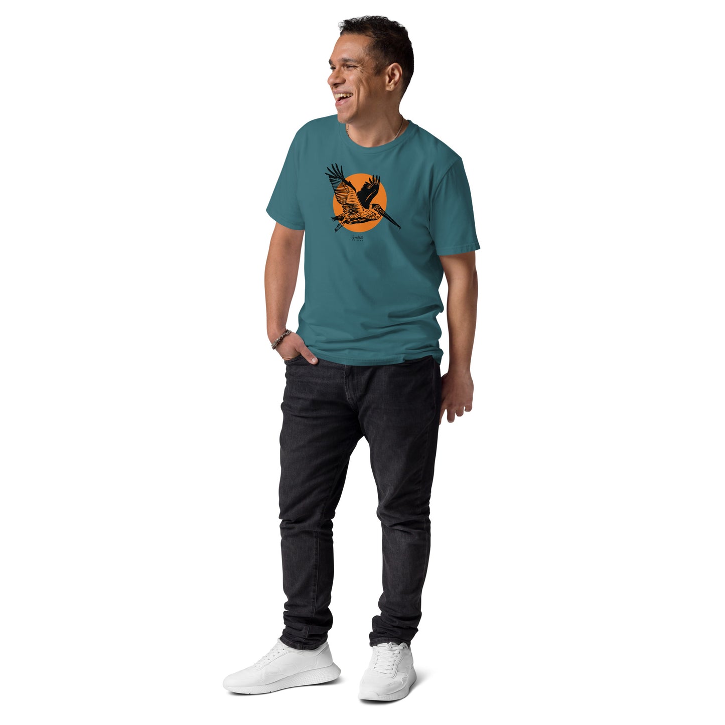 Pelican 1- Unisex organic cotton t-shirt