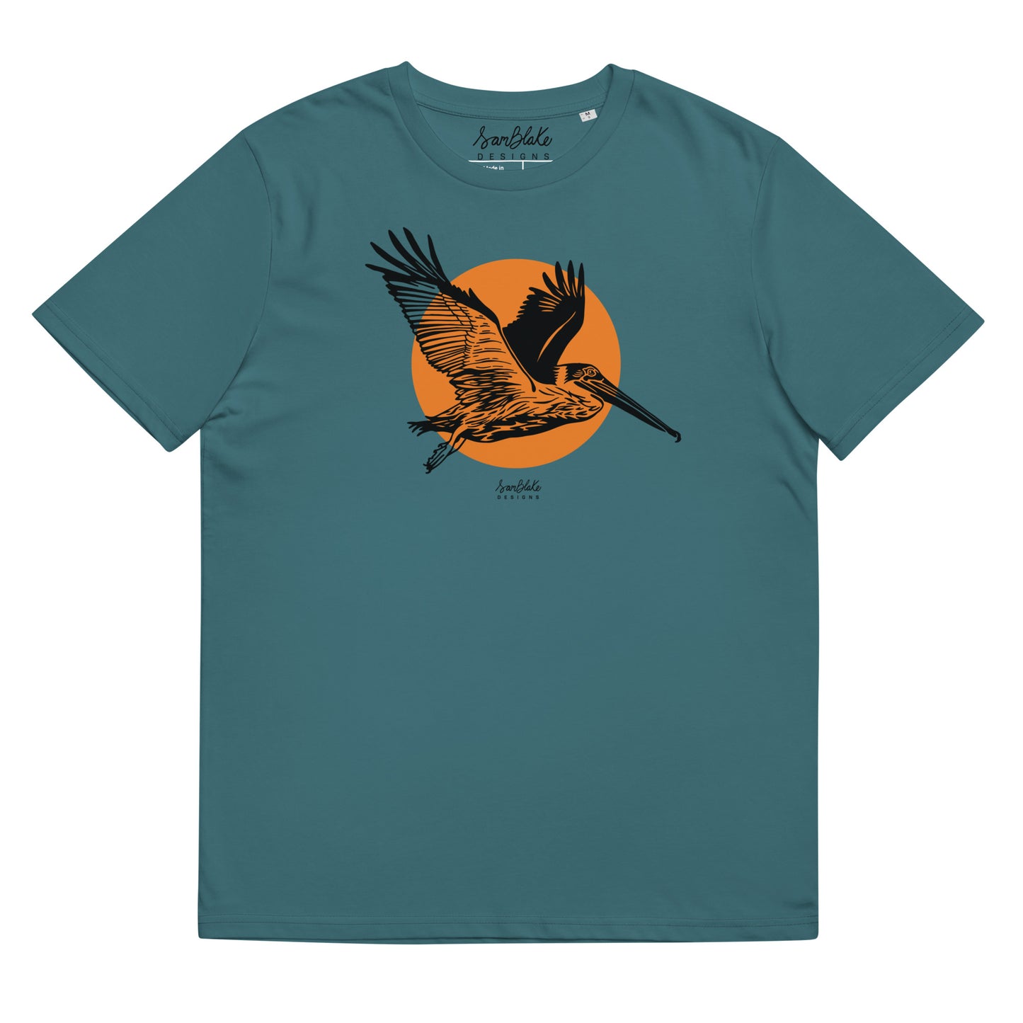 Pelican 1- Unisex organic cotton t-shirt