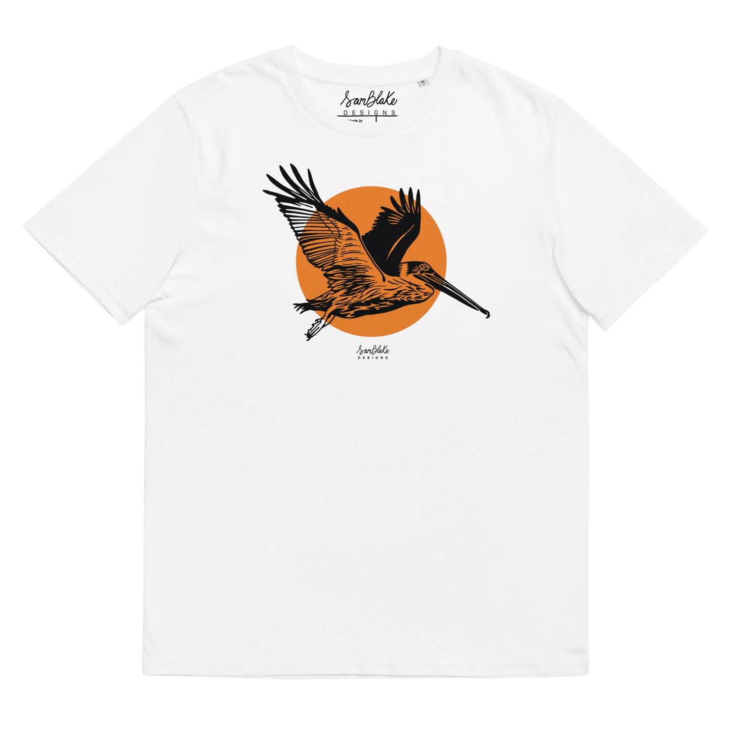 Pelican 1- Unisex organic cotton t-shirt