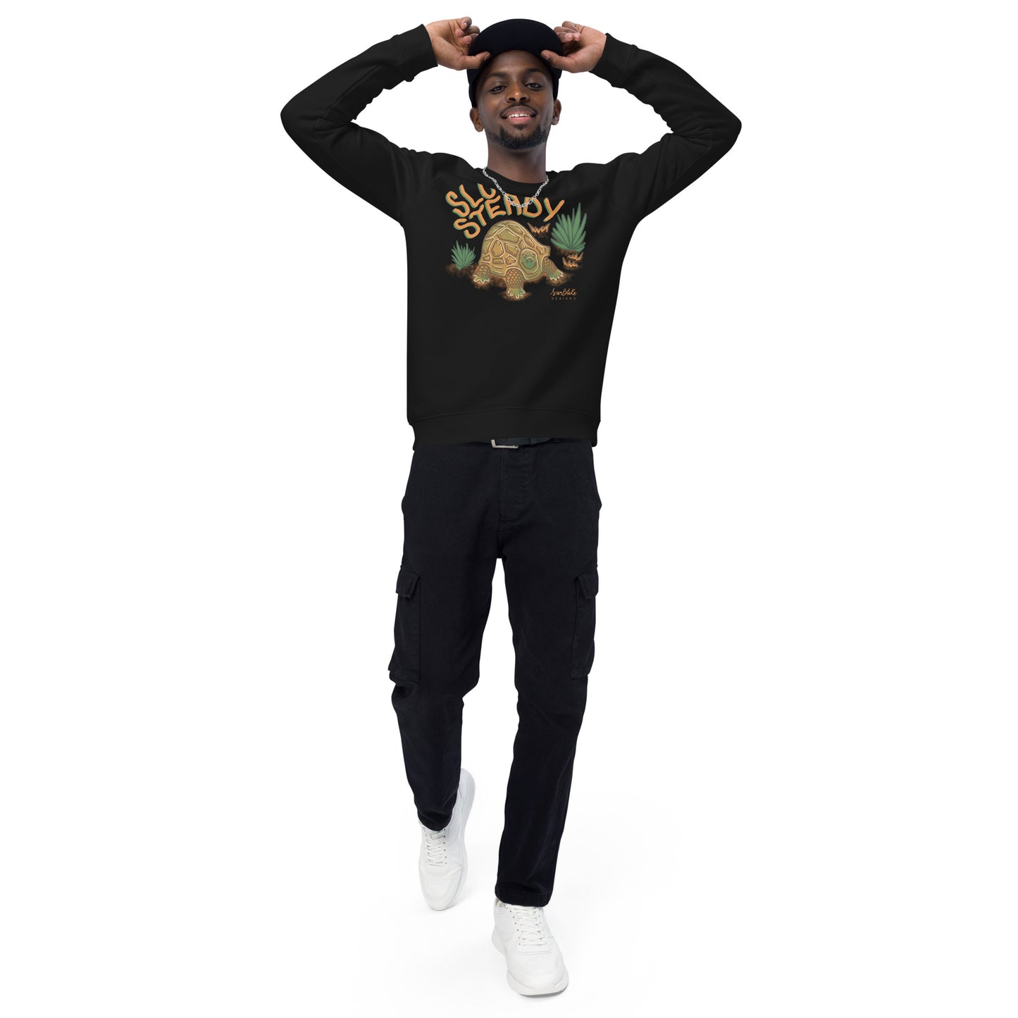 Slow & Steady- Unisex organic pullover