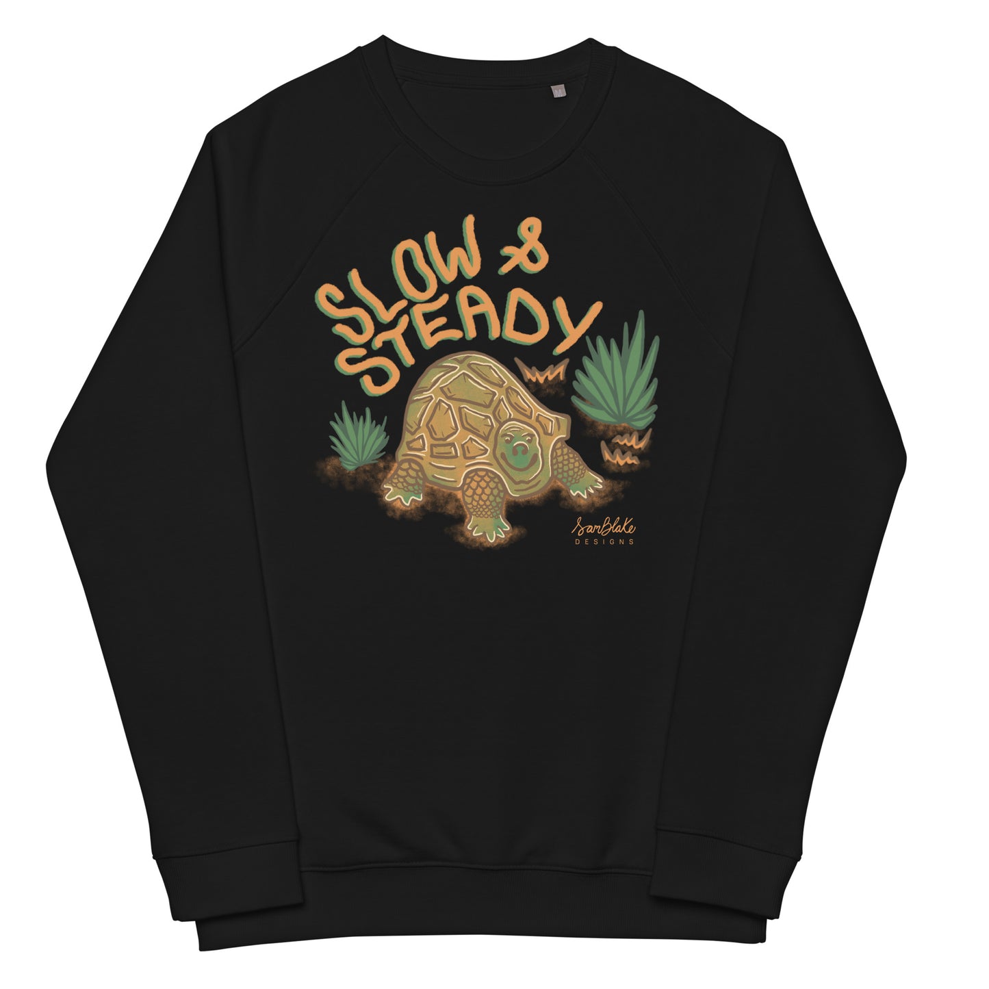 Slow & Steady- Unisex organic pullover