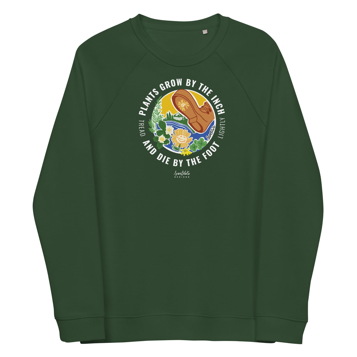 Tread Lightly- Unisex organic pullover