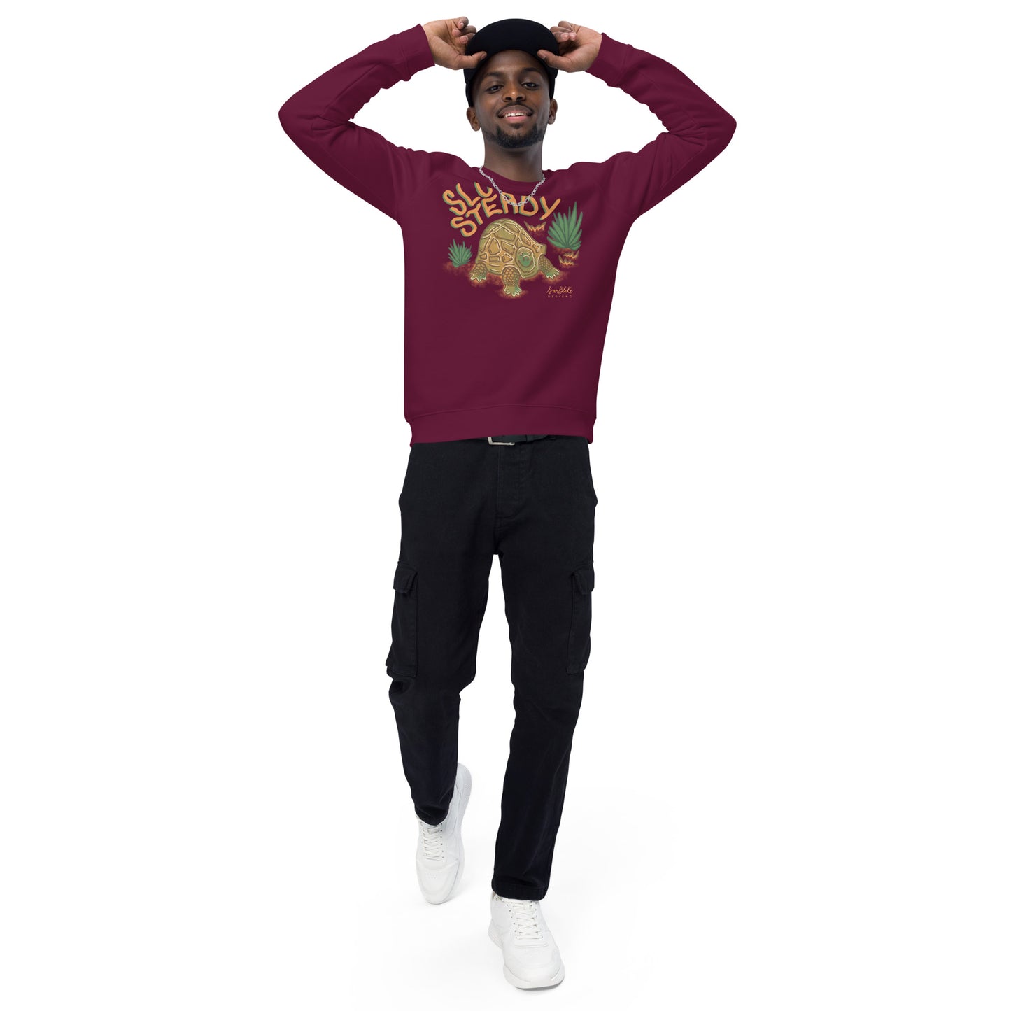 Slow & Steady- Unisex organic pullover