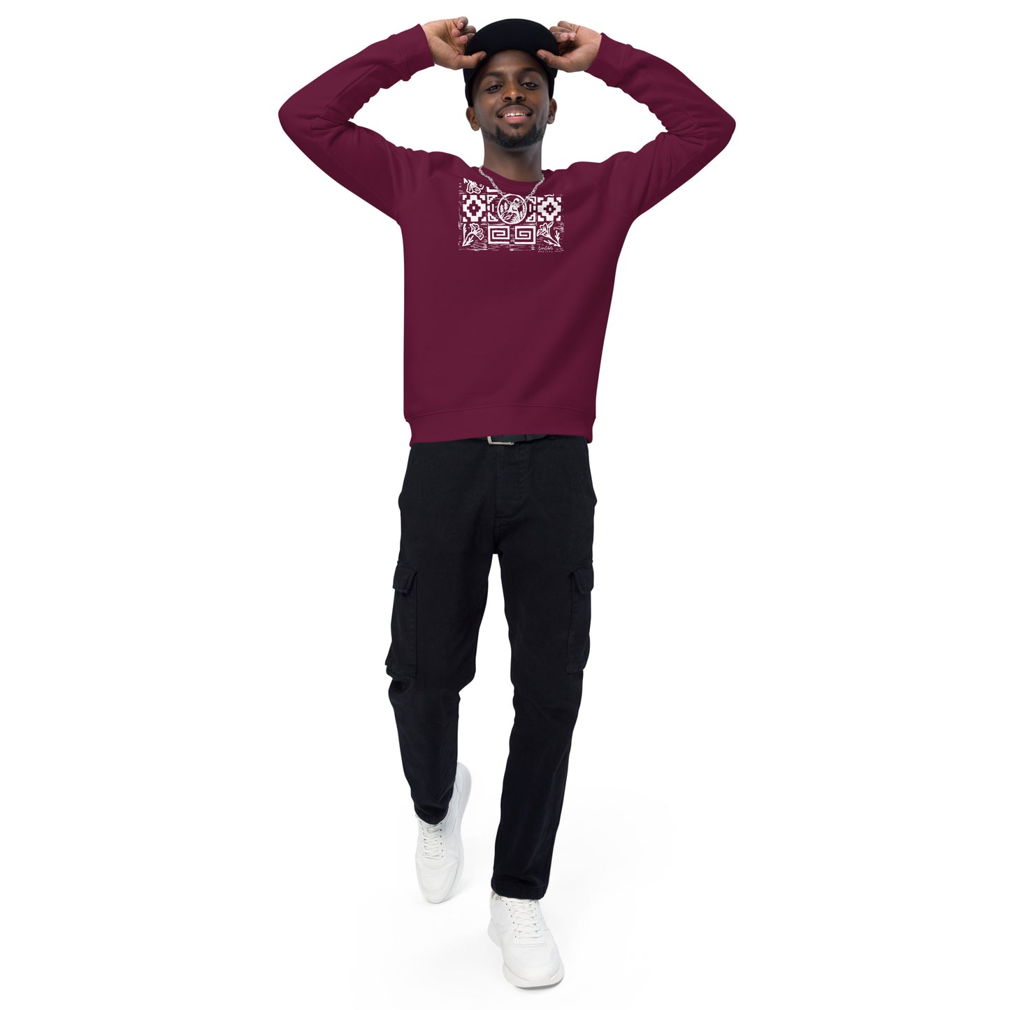Quail Pattern- Unisex organic pullover