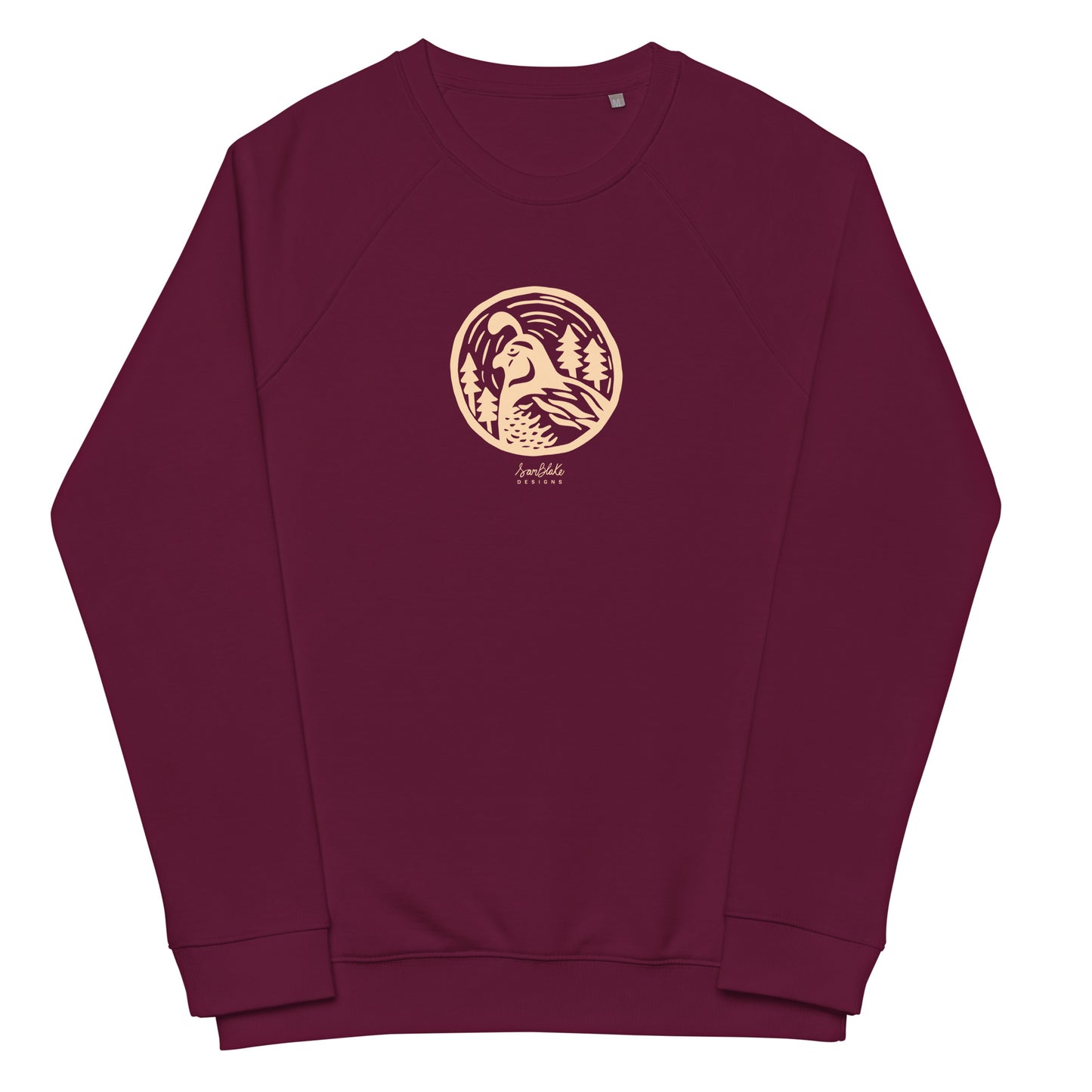 CA Quail- Unisex organic pullover