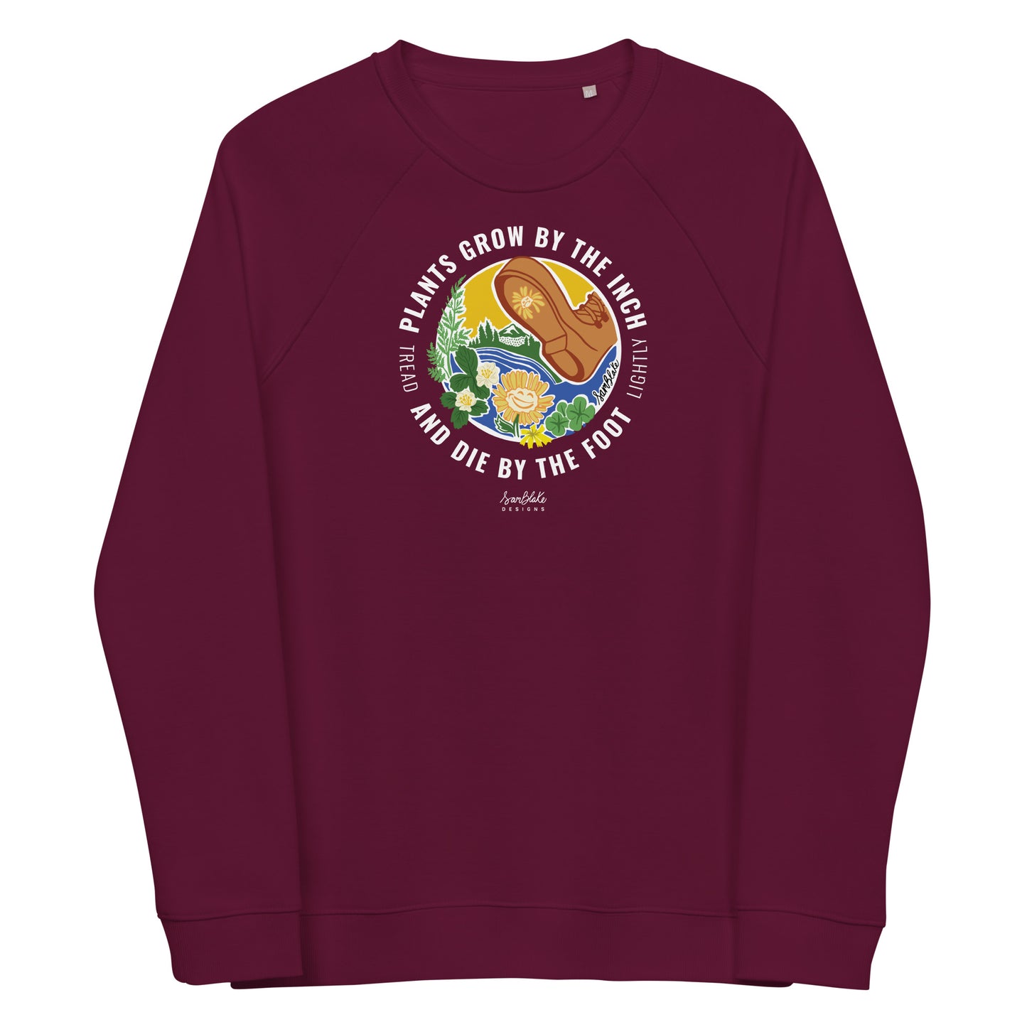 Tread Lightly- Unisex organic pullover