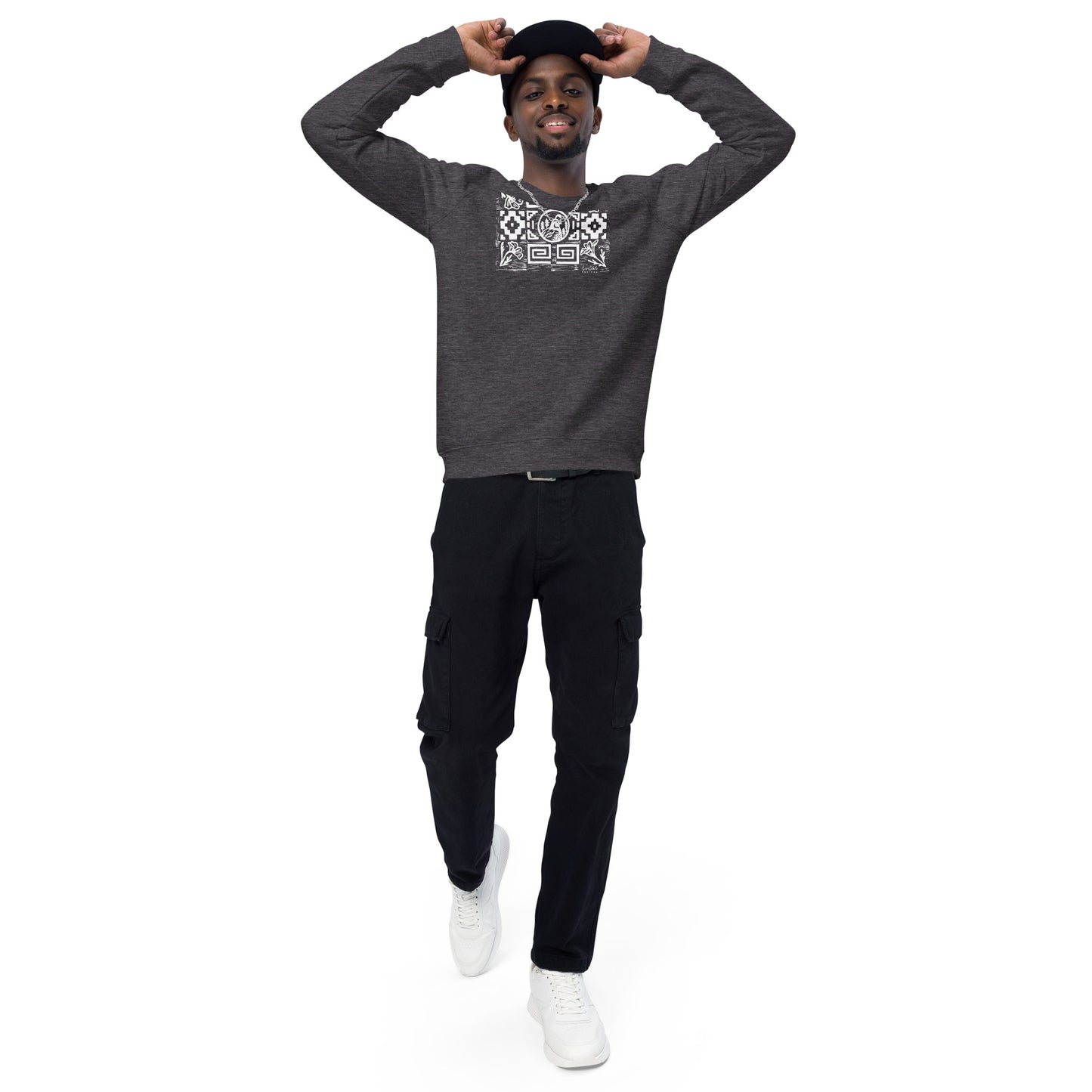 Quail Pattern- Unisex organic pullover