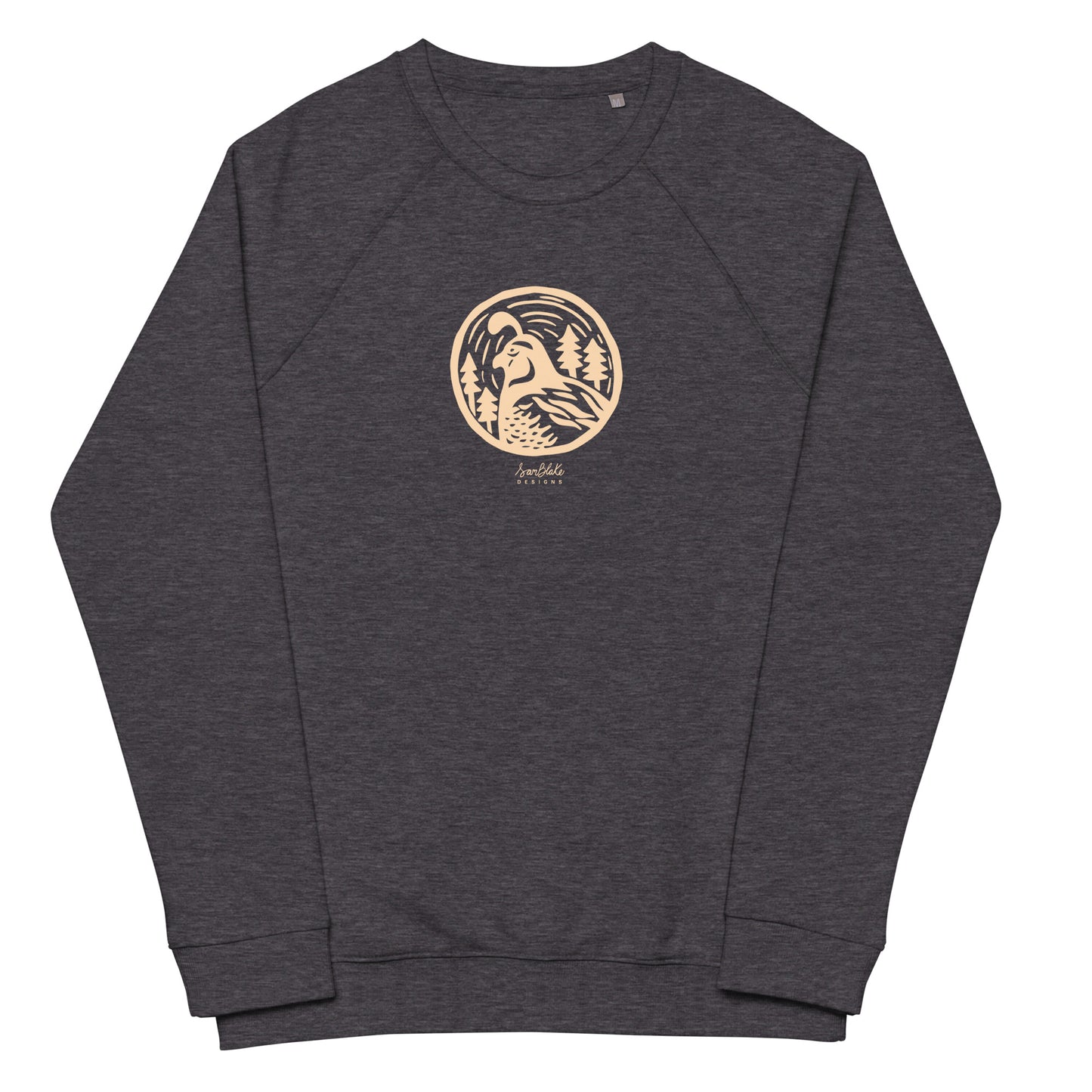 CA Quail- Unisex organic pullover