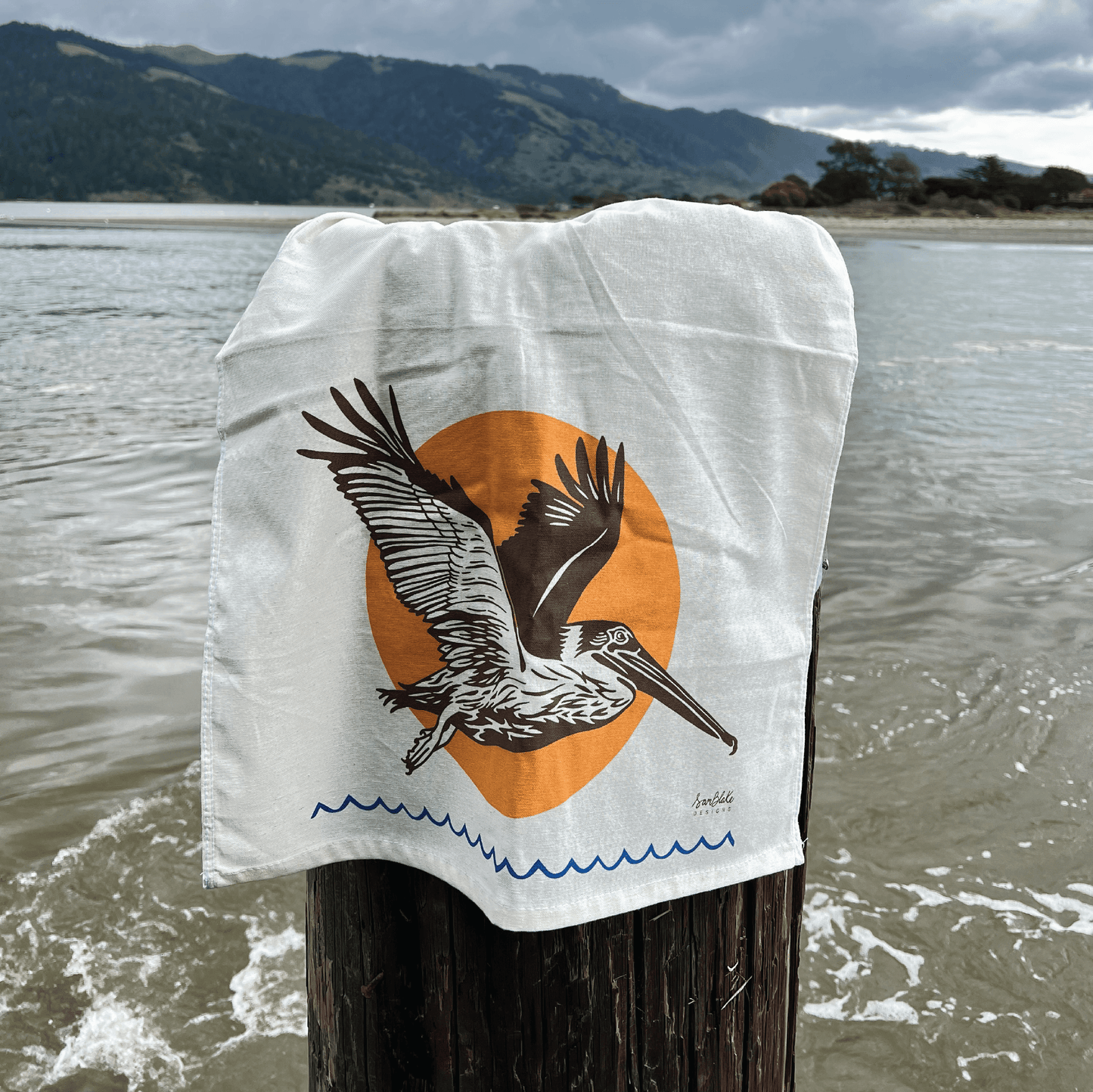 Above the Tide- Tea Towel
