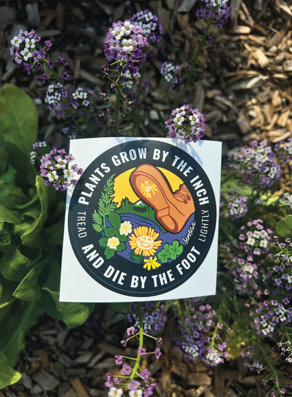 Tread Lightly- Sticker