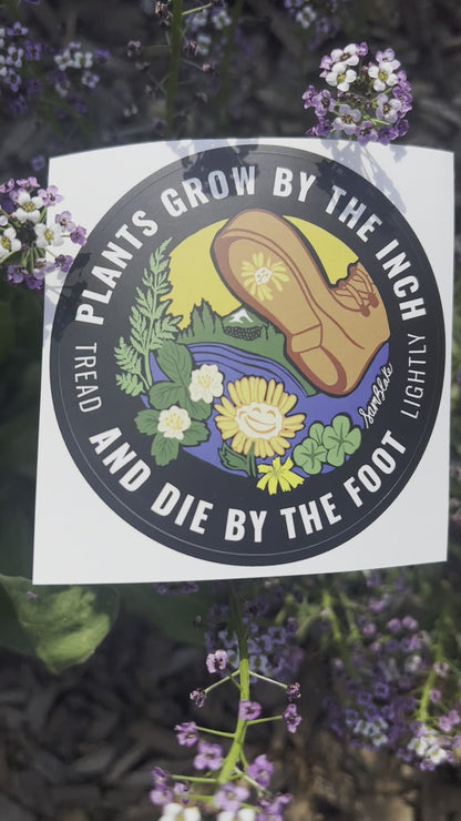 Tread Lightly- Sticker