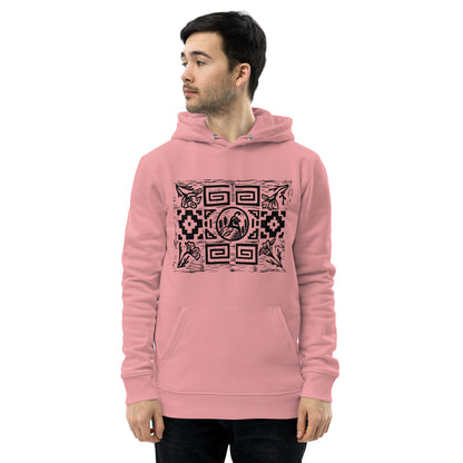 Quail Pattern -Unisex organic hoodie