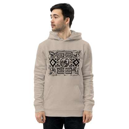 Quail Pattern -Unisex organic hoodie