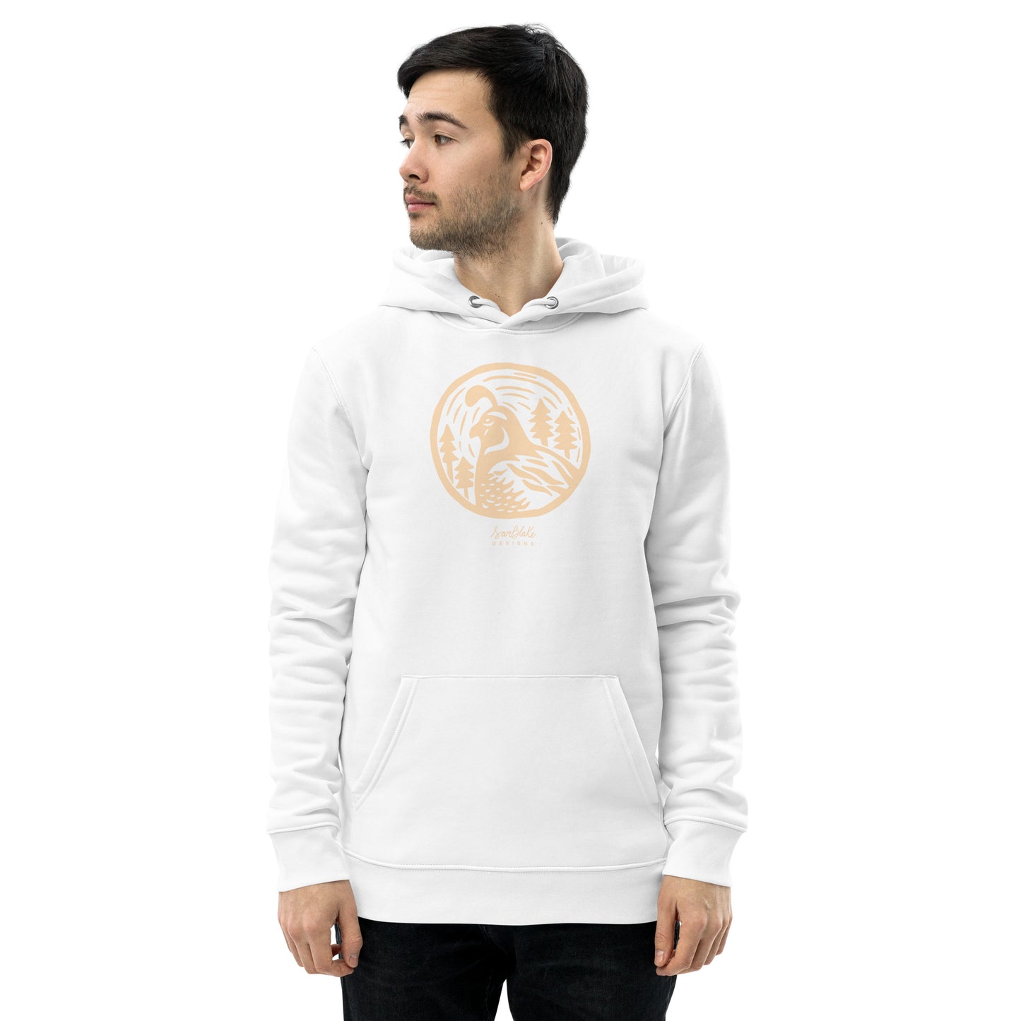 CA Quail- Unisex organic hoodie
