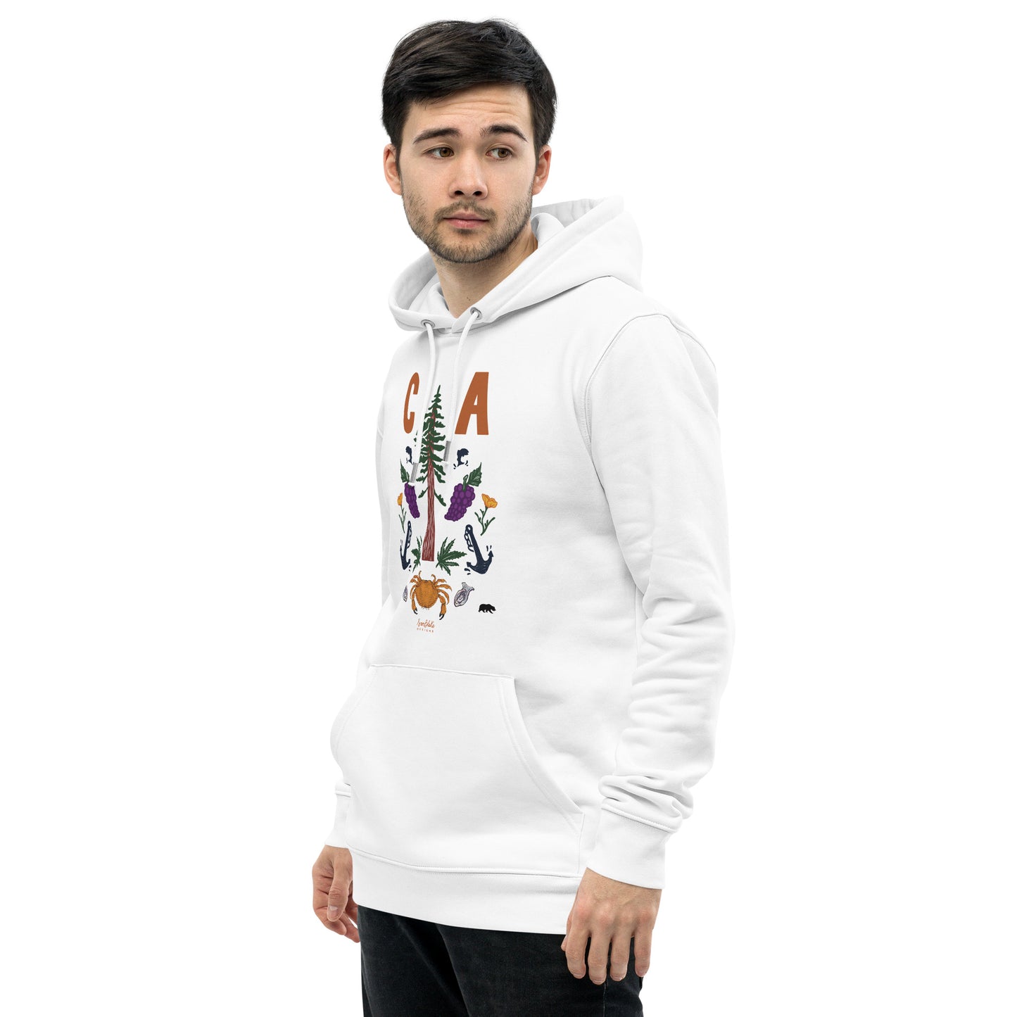 CA Icons- Unisex organic hoodie