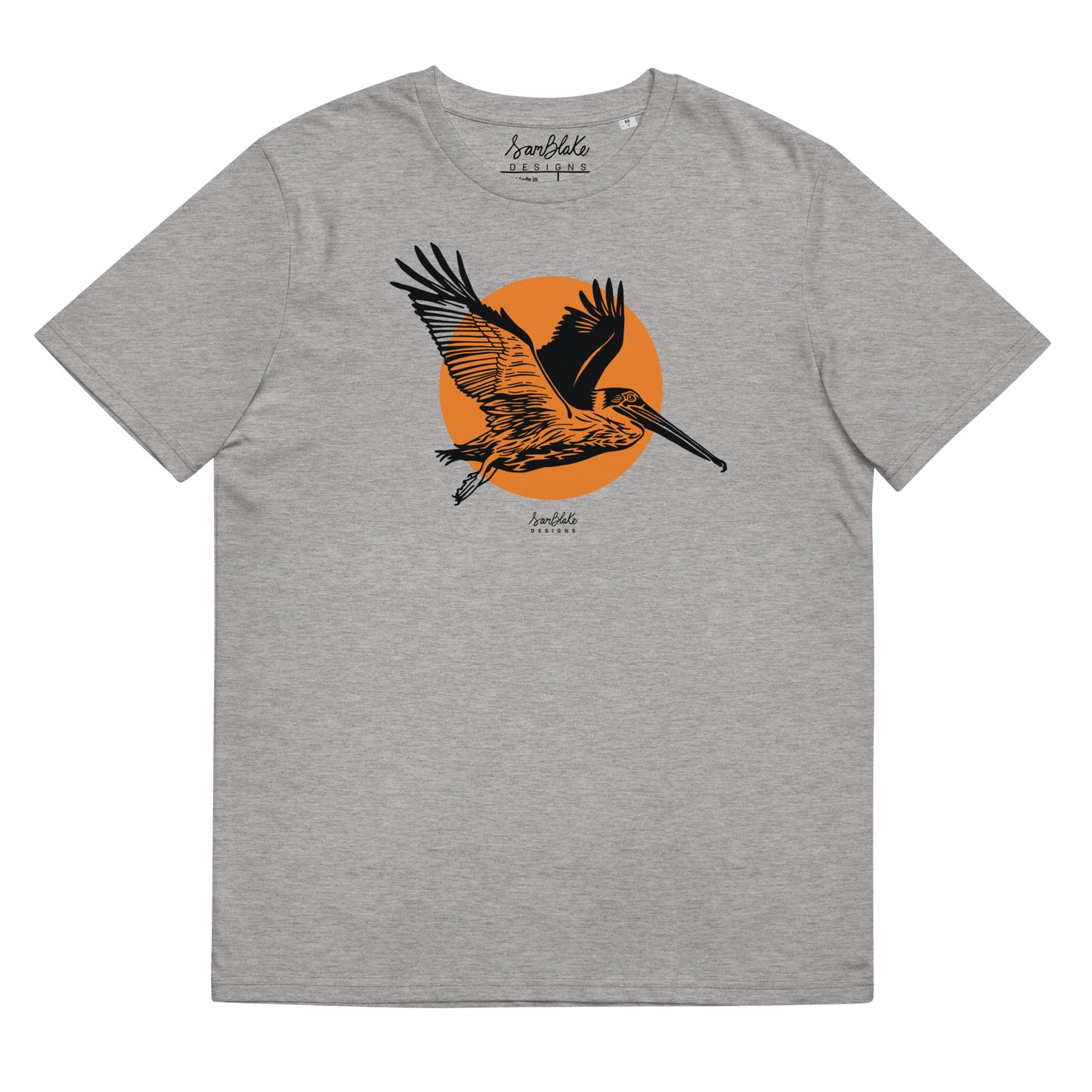 Pelican 1- Unisex organic cotton t-shirt