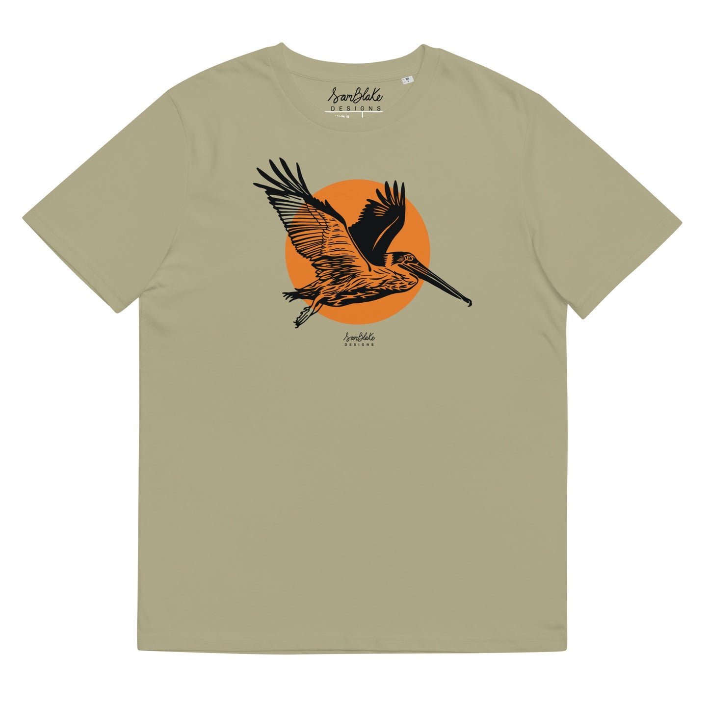 Pelican 1- Unisex organic cotton t-shirt
